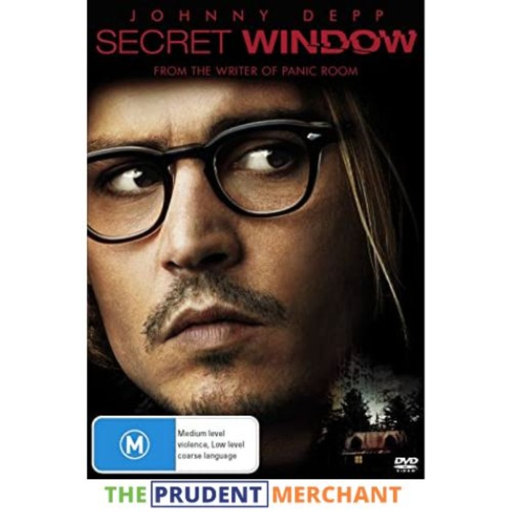 DVD Secret Widow with Johnny Depp PG-13